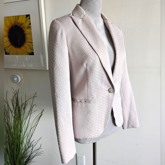 CYNTHIA ROWLEY Snake Pattern Blazer - Picture 2 of 13